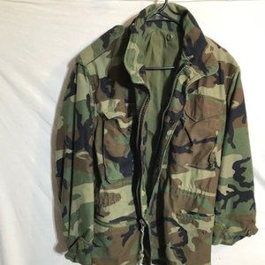 Authentic Military Woodland Camo Small Regular